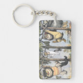 Wild Things and Max Swinging From Trees Sleutelhanger (Voorkant)