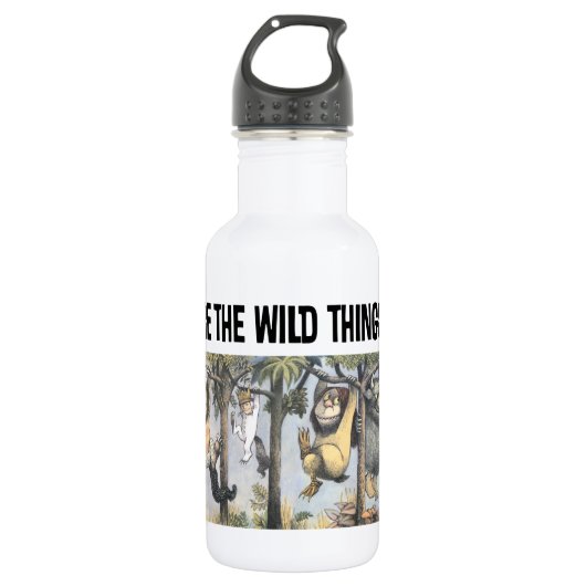 Wild Things and Max Swinging From Trees Waterfles (Voorkant)