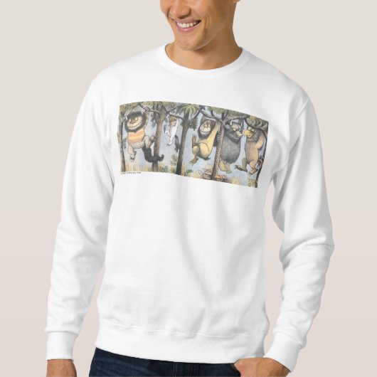 Wild Things en Max Swinging van de bomen Trui (Voorkant)