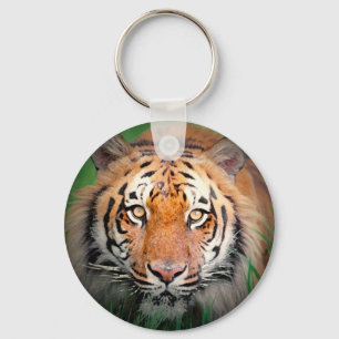 Wild Tiger Artwork Sleutelhanger