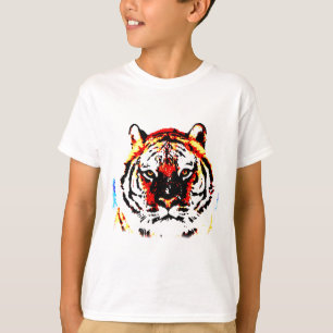 Wild Tiger Artwork T-shirt