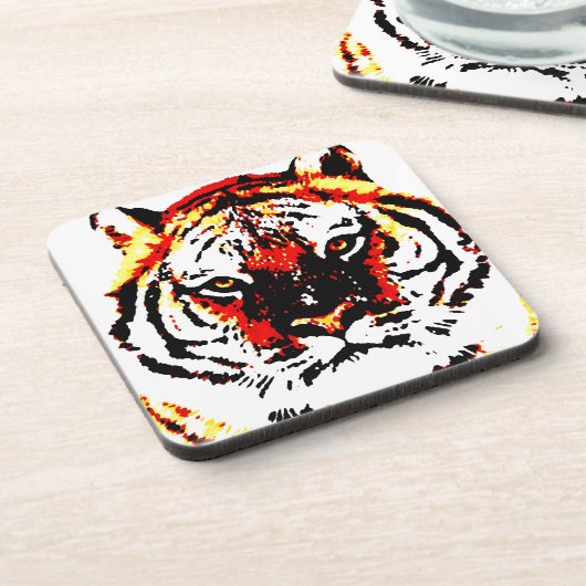 Wild Tiger Bier Onderzetter (Linkerzijde)