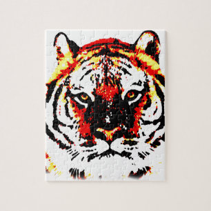 Wild Tiger Eyes Legpuzzel