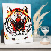 Wild Tiger Fotoplaat (Zijkant)