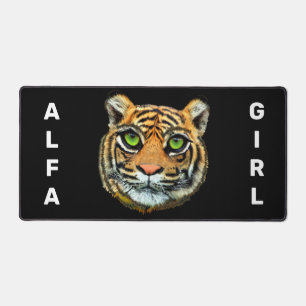 Wild Tiger gepersonaliseerd Bureaumat