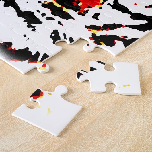 Wild Tiger Legpuzzel (Zijkant)