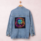"Wild Tiger Majesty - Dazzling Denim Jacket" (Hangar)