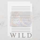 Wild Tiger Stationery Briefpapier (Voorkant / Achterkant)