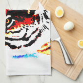 Wild Tiger Theedoek (Quarter Fold)