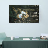 Wild Timber Wolf Carrying Girl Spandoek (Beurs)