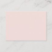 Wild Tropical Palm | Blush Weddenschap Website RSV Informatiekaartje (Achterkant)