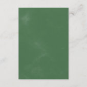 Wild Tropical Palm Wedding Details Kaart (Achterkant)