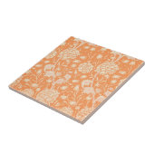 Wild Tulip van William Morris Tegeltje (Zijkant)