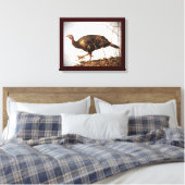 Wild Turkey Canvas Afdruk (Insitu (Slaapkamer))
