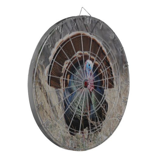 WILD TURKEY DARTBOARD DARTBORD (Voorkant Links)