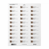 Wild Turkey Etiket (Full Sheet)