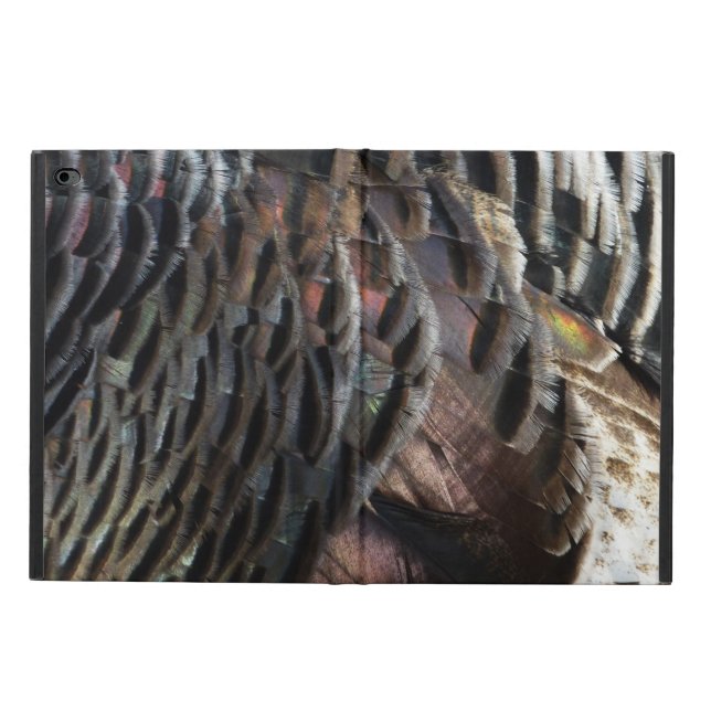 Wild Turkey Feathers I Abstract Natuur Design (Buitenkant)
