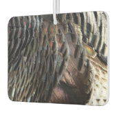 Wild Turkey Feathers I Abstract Natuur Design Luchtverfrisser (Links)