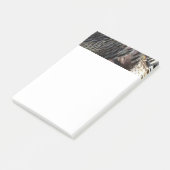 Wild Turkey Feathers I Abstract Natuur Design Post-it® Notes (Schuin)