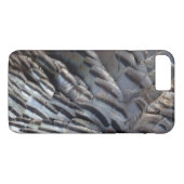 Wild Turkey Feathers II Abstract Natuur Design Case-Mate iPhone Case (Achterkant (Horizontaal))