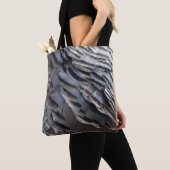 Wild Turkey Feathers II Abstract Natuur Design Draagtas (Dichtbij)