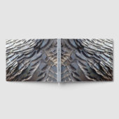 Wild Turkey Feathers II Abstract Natuur Design Gastenboek (Volledig)