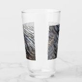 Wild Turkey Feathers II Abstract Natuur Design Glas (Rechts)