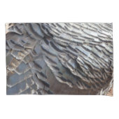 Wild Turkey Feathers II Abstract Natuur Design Kussensloop (Voorkant)