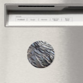 Wild Turkey Feathers II Abstract Natuur Design Magneet (Insitu (Vaatwasser))