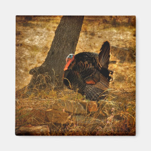 Wild Turkey - Magneet, koelkastmagneet Magneet