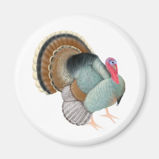 Wild Turkey Magnet Magneet (Voorkant)