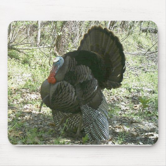 WILD TURKEY MOUSEPAD MUISMAT (Voorkant)