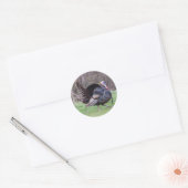 Wild Turkey Ronde Sticker (Envelop)