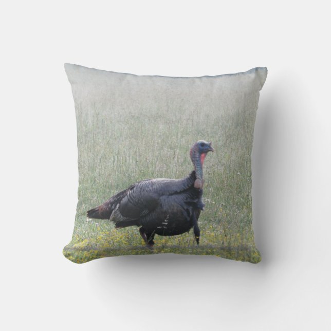 Wild Turkey Sierkussen (Voorkant)