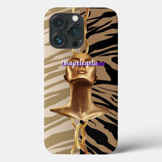 Wild Unapologetic Chic Luxurious Bday Gift Girly Case-Mate iPhone Case (Achterkant)