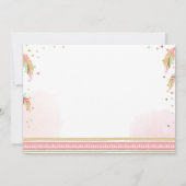 Wild Une invitation anniversaire Premier anniversa (Dos)