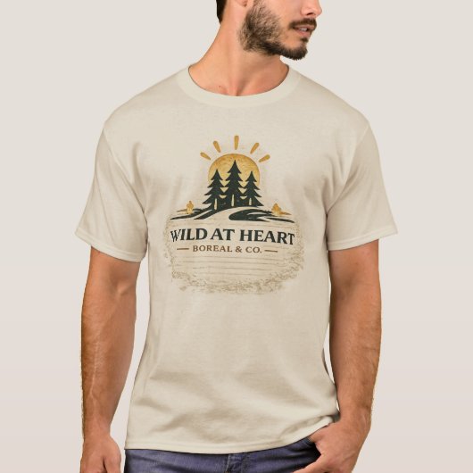 Wild van hart t-shirt (Voorkant)