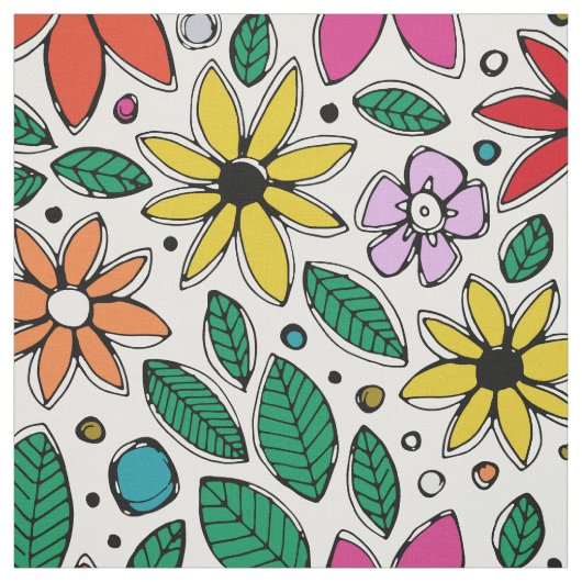 wild verdorven wit stof (Swatch)