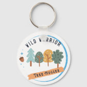 Wild Warrior Tree Hugger Sleutelhanger (Achterkant)