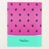 Wild Watermelon Slice | Gepersonaliseerd Planner (Voorkant)