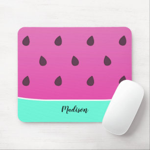 Wild Watermelon Slice Gepersonaliseerde Mousepad Muismat