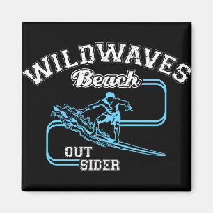  Wild Waves Beach Outsiders Surf Magneet