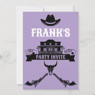 Wild West Americana Birthday Kaart