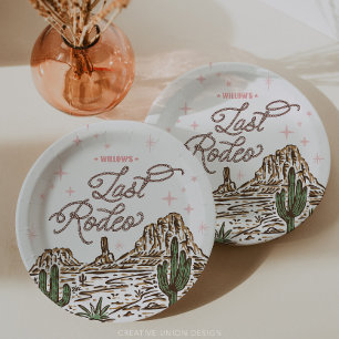 Wild West Bachelorette Laatste Rodeo-route Papieren Bordje