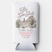 Wild West Bachelorette Let's Go Girls Koelbox (Voorkant)