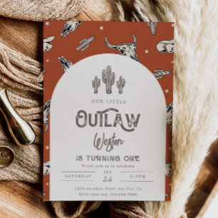 Wild West Birthday Invitation   Uitnodiging van co