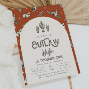 Wild West Birthday Invitation   Uitnodiging van co