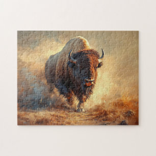 Wild West Bison Legpuzzel