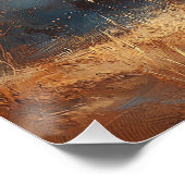 Wild West Bison Perfect Poster (Hoek)