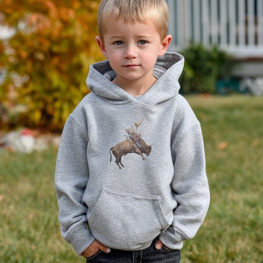 Wild West Bull Rider, Cool de rodéo Sweat - shirt 